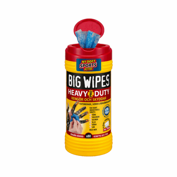Big wipes Heavy Duty 80 Dukar_Open_Ny Doft Heavy Duty, 80 dukar.