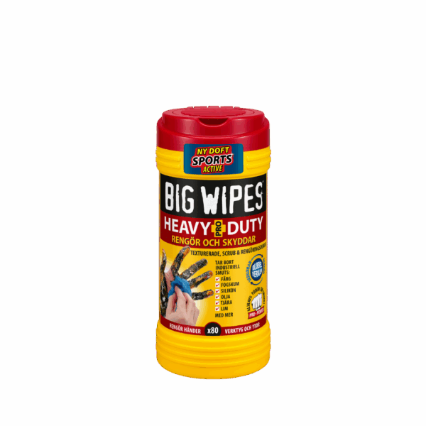 Big wipes Heavy Duty 80 Dukar_closed_Ny Doft Heavy Duty, 80 dukar.